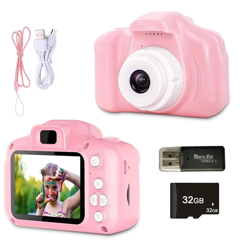 "Capture Adventures in HD! Perfect Outdoor Toy for Kids - Digital Camera with 1080P HD Screen. Ideal Birthday Gift for Boys and Girls. Unleash Their Inner Photographer with Camara Fotos Infantil Juguetes Para Niños!"